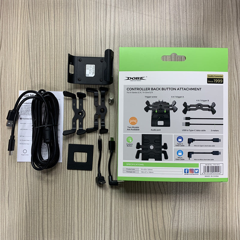 DOBE Back Button Attachment for Xbox One & Series S/X – Replacement Controller Paddle with Type-C Cable