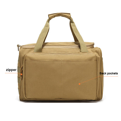 Range Bag – Outdoor Hunting & Shooting Training Molle Gun Bag, Large Capacity Handbag for Climbing, Hiking & Camping