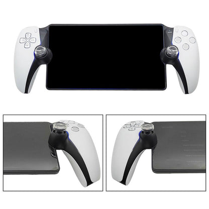 Rocker Cap for PlayStation Portal - Transparent Liquid Silicone Game Controller Cover & Thumb Grip for PS5
