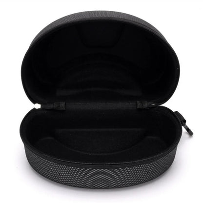 Portable EVA Ski Glasses Protector Case for Snowboard & Skiing Eyewear - Zipper Hard Box Holder (No Goggles)