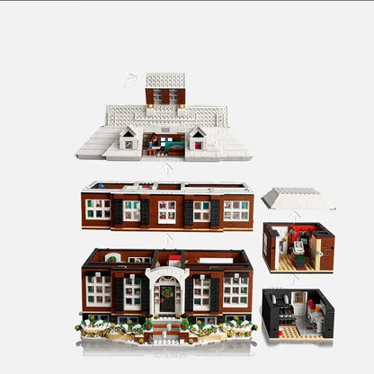 Home Alone Building Block Set - 3955-Piece Creative Model Kit for Adults, Christmas Gift & Home Decoration