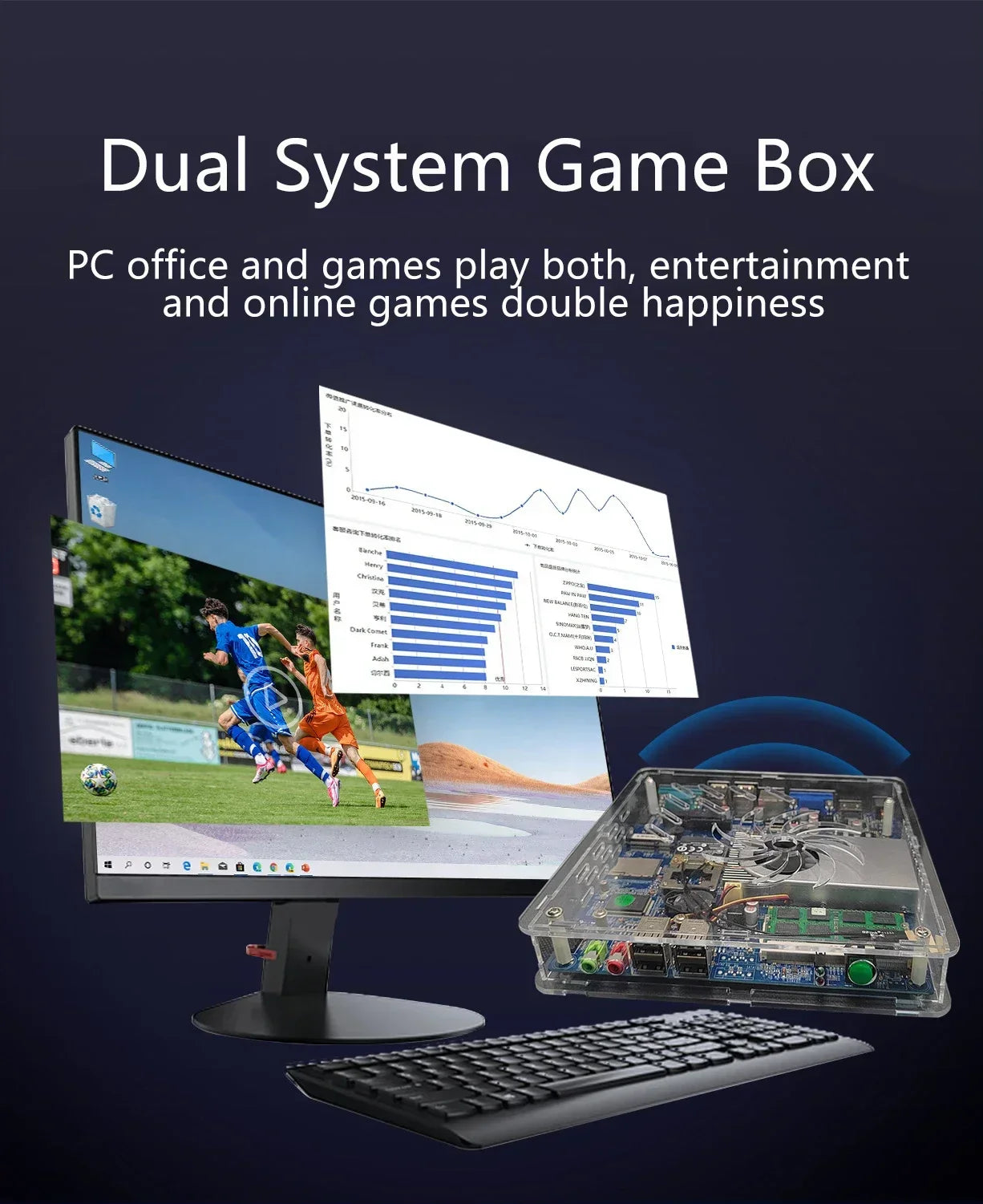 Super Console U7 500G HDD Retro Gaming System – 70,000+ Classic Games for Wii, PS2, PSP, GameCube & More, Plug and Play on TV