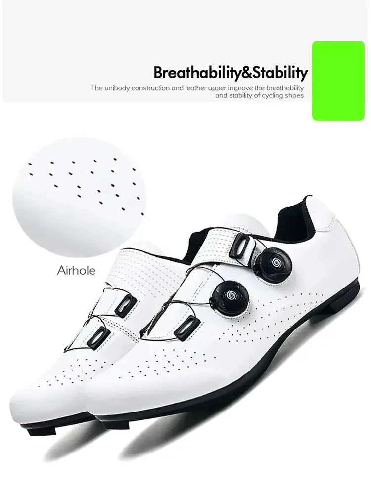 Men’s MTB Cycling Shoes — Flat Road & Trail Bike Sneakers with SPD Pedal Compatibility