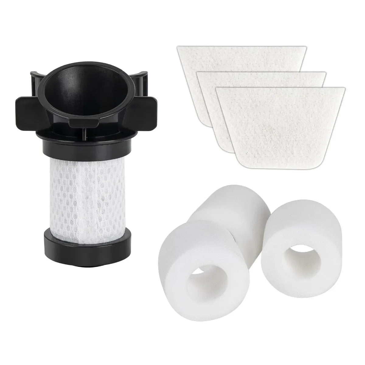 Vacuum Cleaner Foam & HEPA Filters - Replacement Filters for Shark NV350, NV600, NV650 & More