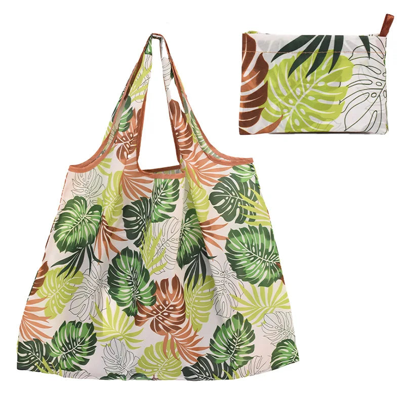Large Size Folding Shopping Bag – Multiple Styles, Environmental Protection, Lightweight and Portable Storage Bags with High Capacity