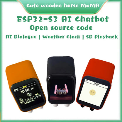 DeepSeek XiaoZhi AI Chat Robot - ESP32-S3 1.54" LCD Development Board with WiFi, Weather Station & Clock Display