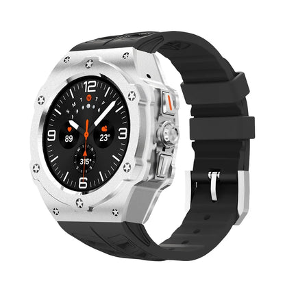 Luxury Carbon Case & Rubber Strap Kit – Samsung Galaxy Watch Ultra 47mm Accessories