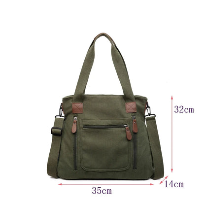 Women's Shoulder Crossbody Bag - Large Capacity Multi-Functional Tote Handbag