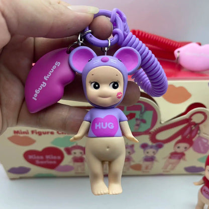2025 Sonny Angel Kiss Kiss Series Blind Box – Cute Kawaii Mini Doll Figure Decoration High-Quality Replica Birthday Gift