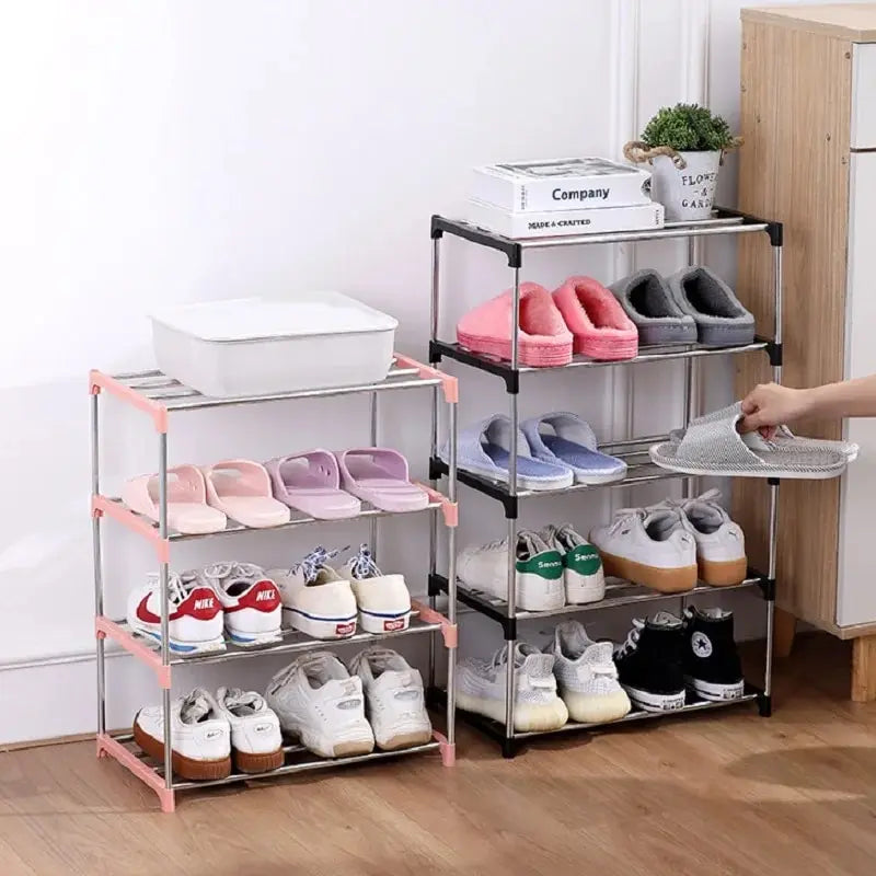 3/4-Layer Multi-Layer Shoe Rack – Space-Saving Storage Organizer for Home