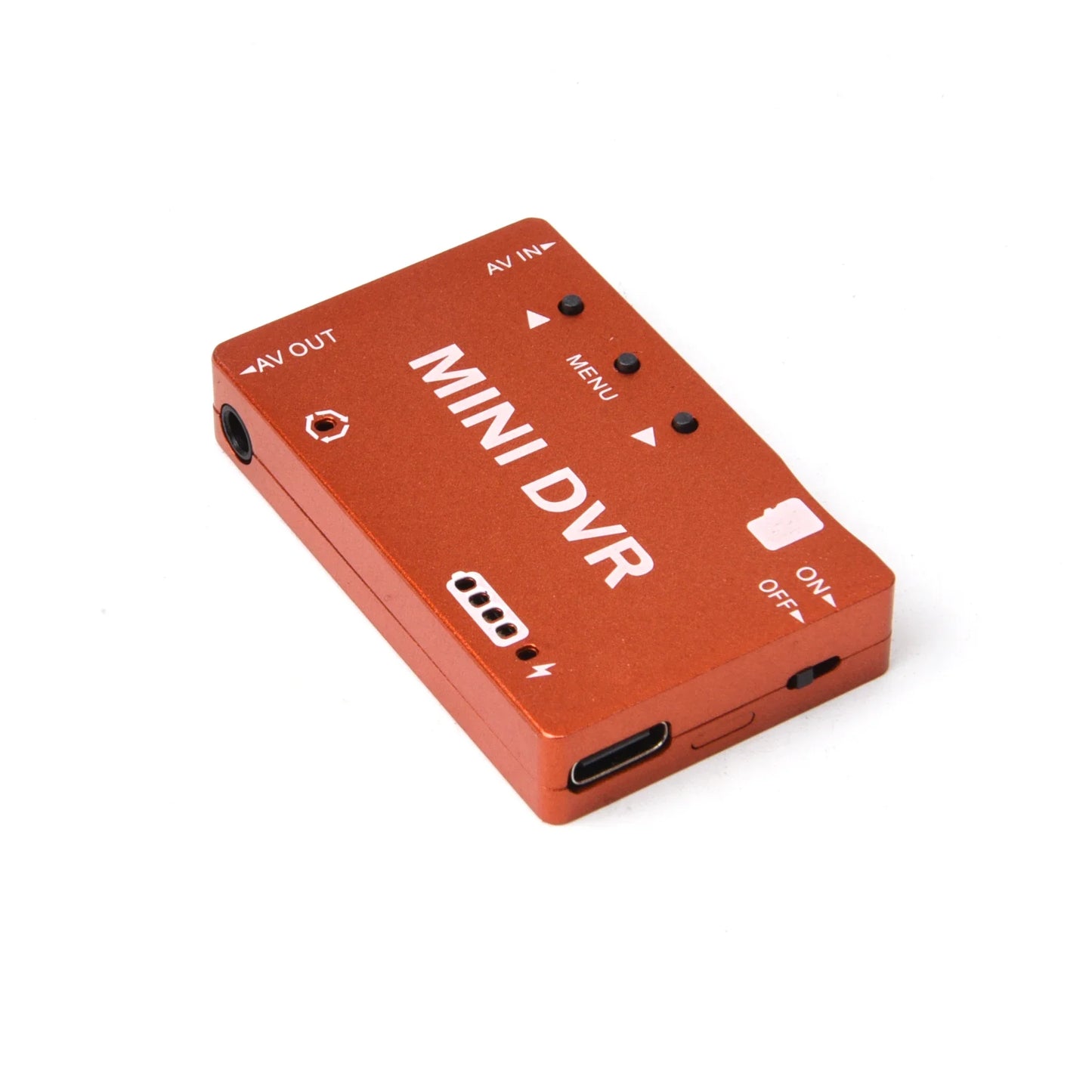 Mini FPV DVR Video Audio Recorder with Built-In Battery for RC Drones VR Goggles and FPV Monitors