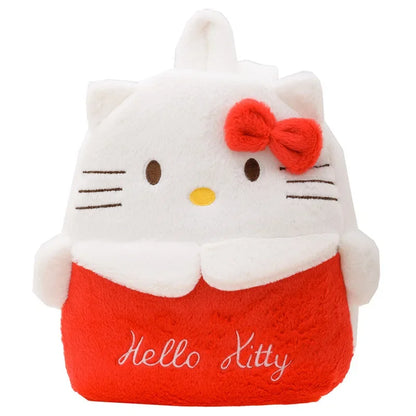 Kuromi & Cinnamoroll Plush Backpack — Cute Cartoon Soft Daypack for School, Travel & Daily Use