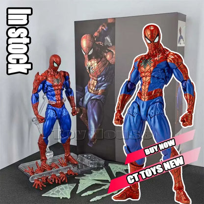 Ct Toys Spiderman Mafex 143 Ben Reilly Comic Version – The Amazing Spider-Man Anime Action Figure, Collectible Toy Gift