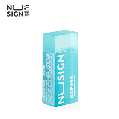 NUSIGN 2B Soft Rubber Pencil Eraser – Art Sketching, Exam & Writing Correction Eraser for Students & School Stationery Supplies