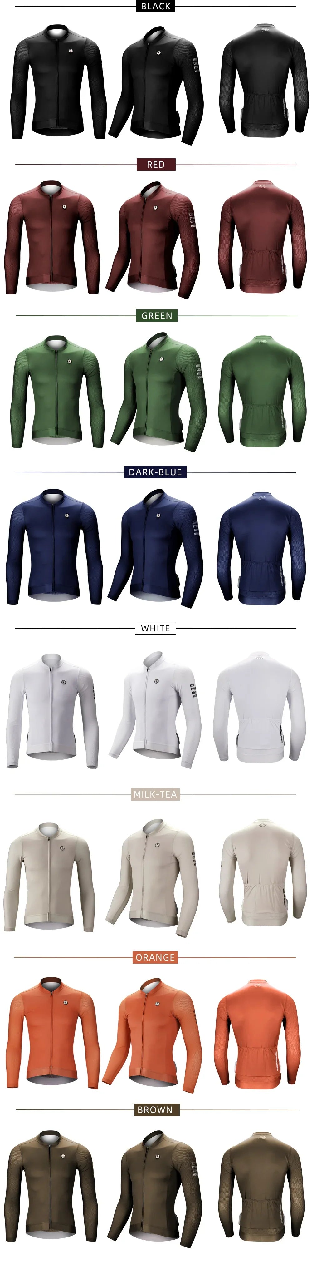 DAREVIE Long Sleeve Cycling Jersey — Pro Aero Slim Fit with 3D Bubble Mesh for Men & Women