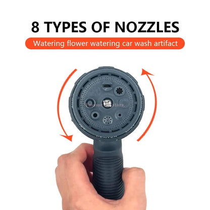 Multi-Function Hand-Held Hose Sprinkle Nozzle - High-Pressure Durable Tools for Lawn Watering, Car Wash, and Garden