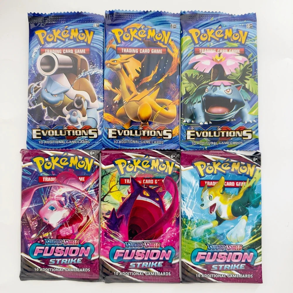360PCS Pokémon Shining Fates Booster Cards — English Trading Card Game Set