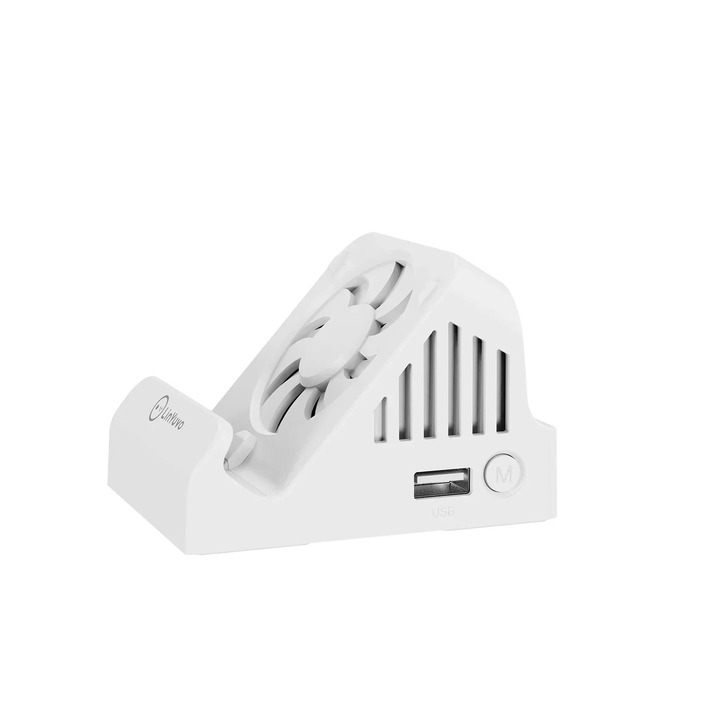 LinYuvo Portable TV & Switch Charging Dock — Compact Stand with Cooling Fan, 4K HDMI Adapter & USB 3.0 Ports KD04