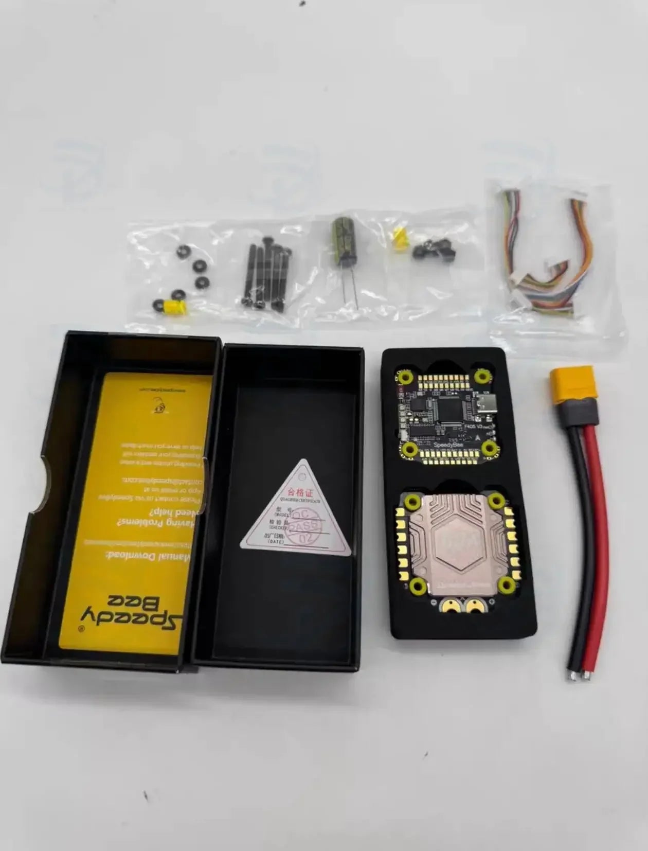 Original SpeedyBee F405 V3 Flight Controller & 60A ESC - 30x30 FPV Stack for Freestyle DIY Drones