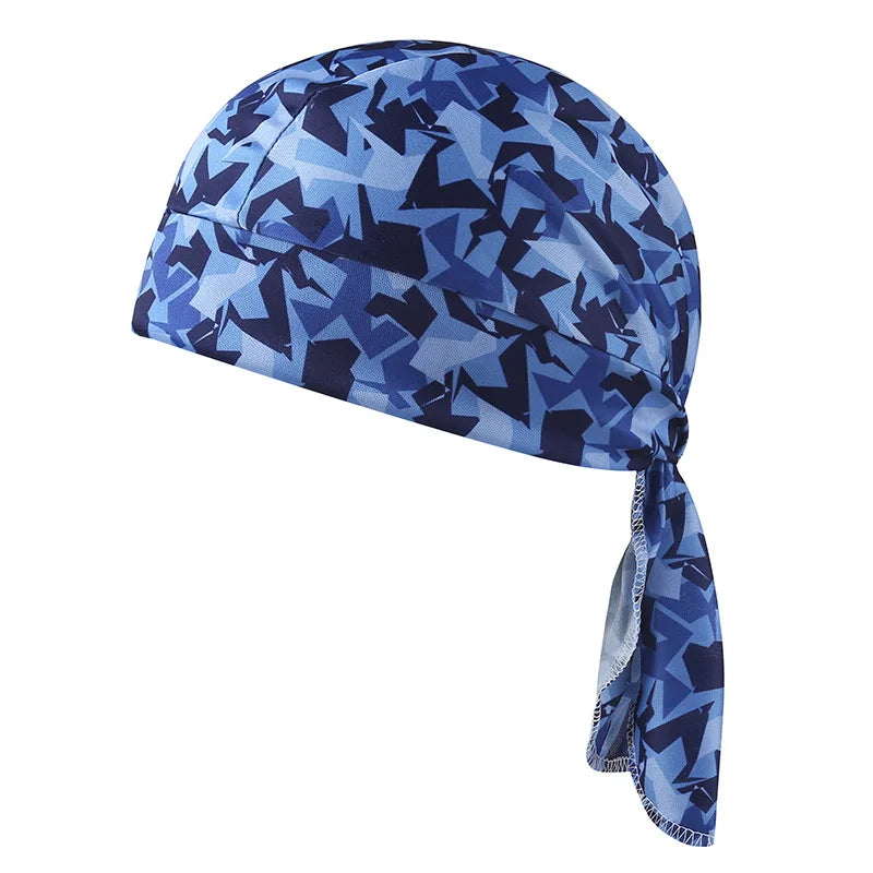 Camouflage Headband Bandana - Breathable Sun Protection Headscarf for Cycling, Sports & Outdoor Wear