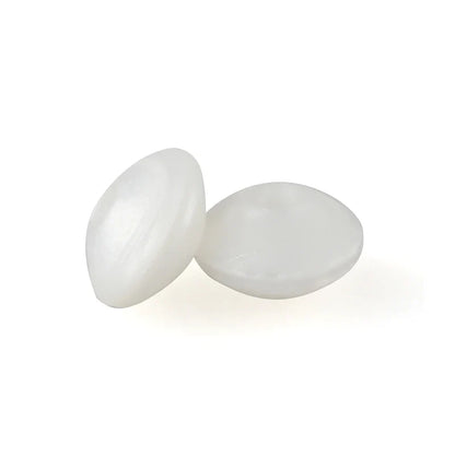 12mm Silicone Lentil Abacus Beads 50/100PCS – DIY Loose Focal Beads for Jewelry, Bracelets, Necklaces & Keychains