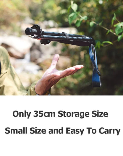 Naturehike Lightweight Trekking Poles – Carbon Fiber & Aluminum Alloy Folding Walking Sticks for Hiking & Climbing