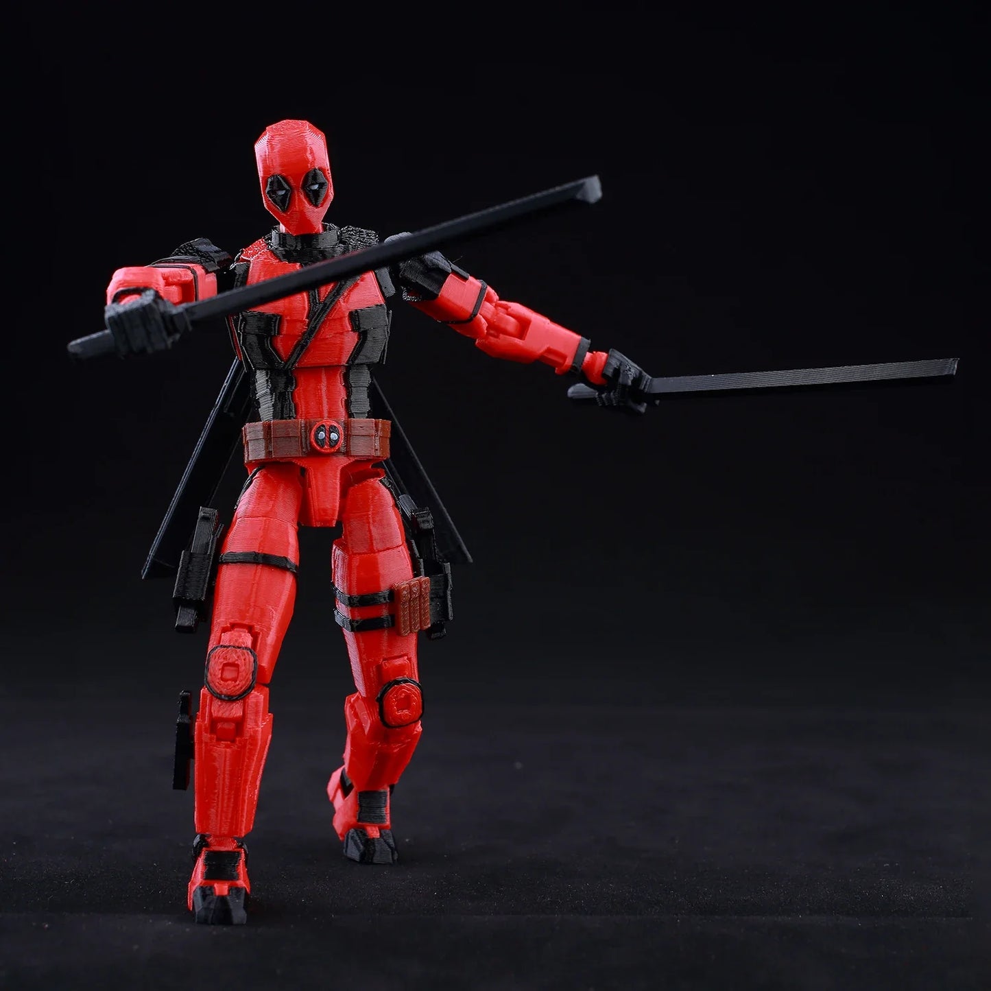 9L3D Lucky13 T13 Action Figures — 3D Printed Deadpool, Wolverine, Batman, Spider-Man & Venom Anime Model Toys, Collectible Gift