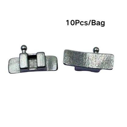 Orthodontic Lingual Button & Crimpable Hook Set – Metal Bondable Dental Traction Eyelets & Accessories for Dentistry Use