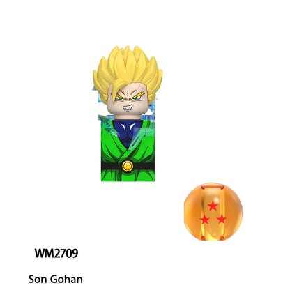 BANDAI Dragon Ball Mini Program Dolls – WM6182/WM6183/WM6184 Anime Adventure Action Toy & Puzzle Gift for Kids