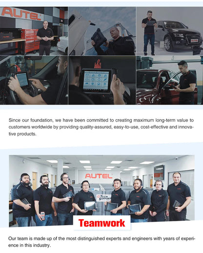 Autel MaxiCOM MK808BT PRO OBD2 Scanner – Bluetooth Car Diagnostic Code Reader, PK MK808KBT/MK808S