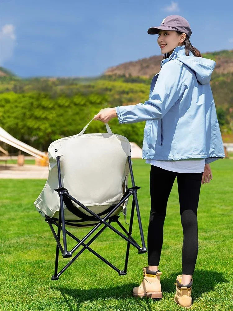 Camping Folding Table & Chair Set – Lightweight, Stable, Easy to Install Outdoor Table for Camping