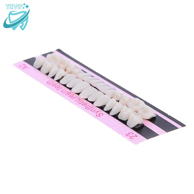 Ultra-Thin Resin Dental Veneers — Temporary Upper & Lower Teeth Whitening Veneer, Shade A2 (#23)