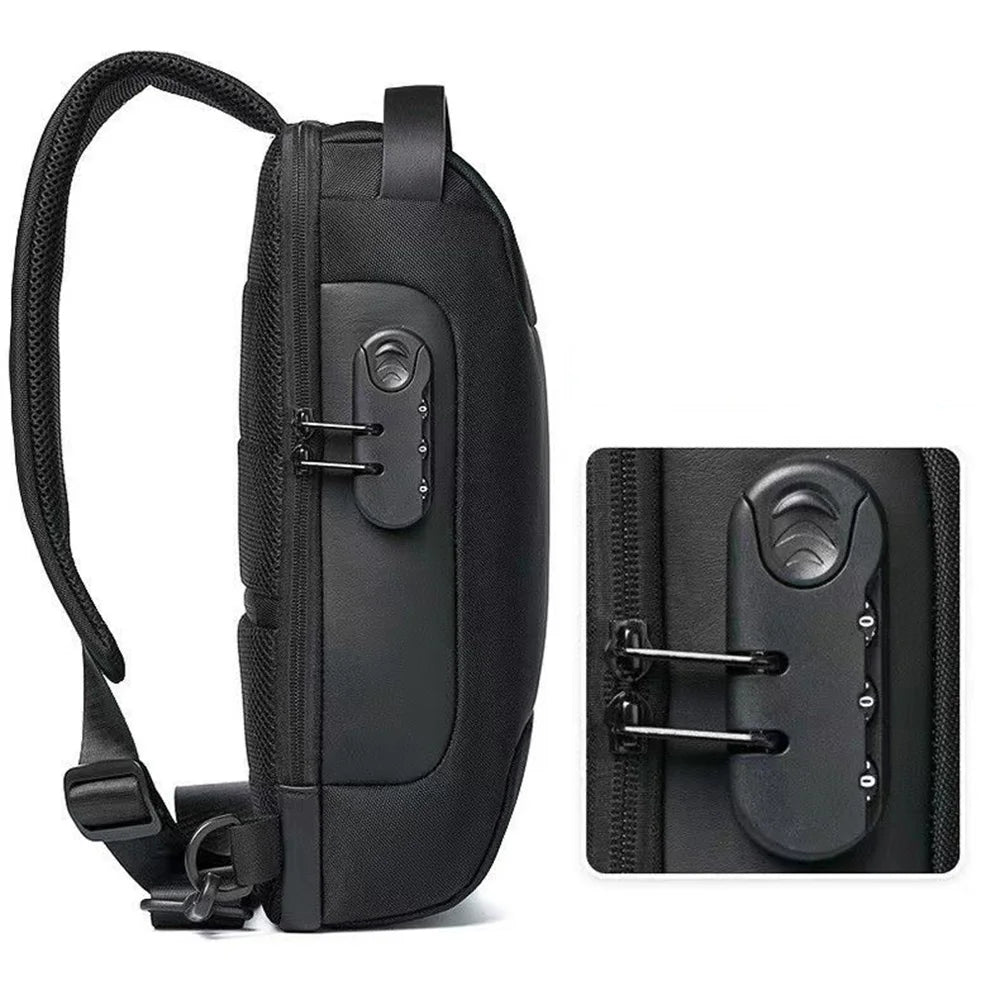 Portable Shoulder Bag with Dual Zipper Lock – Shockproof, Waterproof Carrying Case for Steam Deck Game Accessories