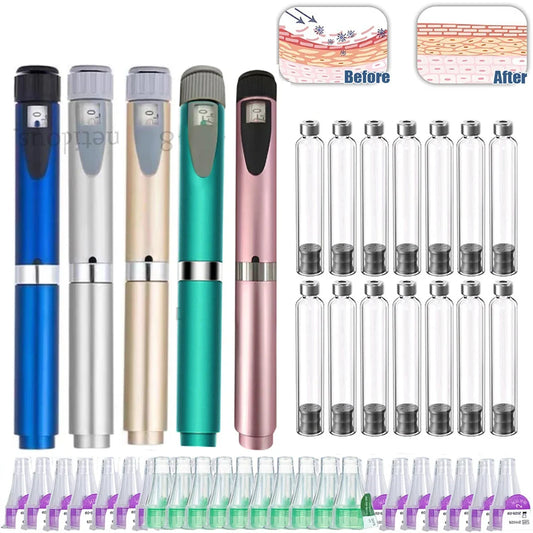 Magic Pen Tattoo Kit – 3ml Empty Cartridge Bottles with Individual Packaging for Medical Aesthetics & Lilly Insulin Pen