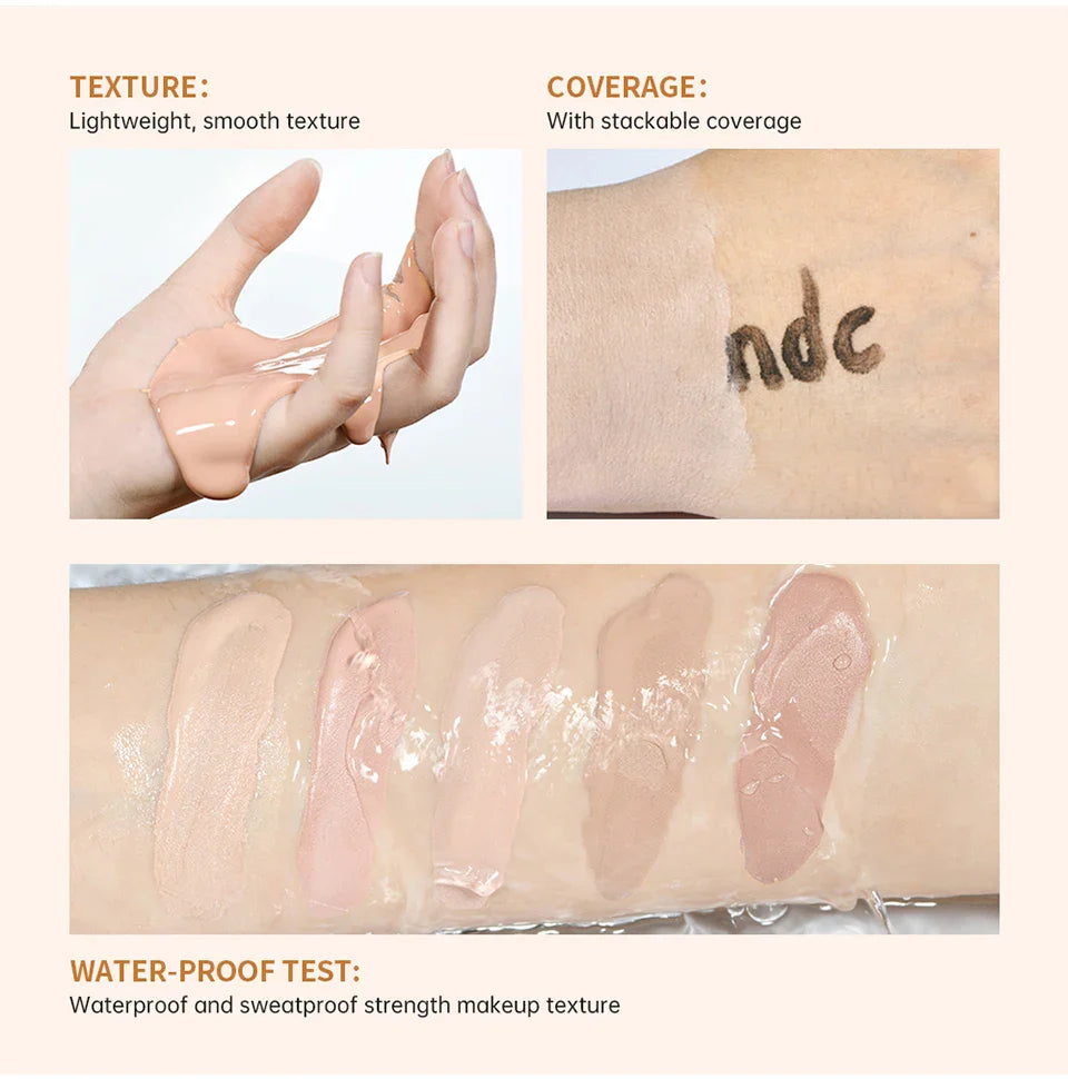 Strong Coverage Tinted Hydrator Makeup – Semi-Matte Finish for Women, Evens Skin Tone & Naturally Moisturizes