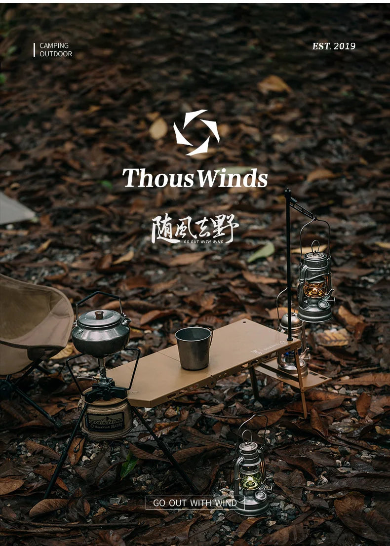 Thous Winds Memory Mini Oil Lamp – Portable Retro Camping Lantern for Hike, Picnic, and Backpacking