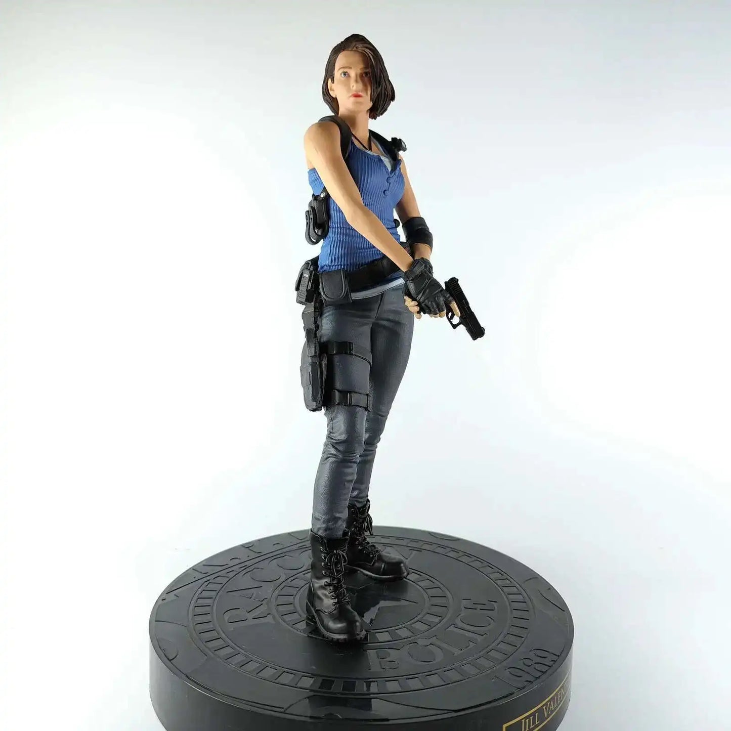 VALENTINE Jill & Leon Scott Kennedy 30cm Action Figure – Biohazard Evil Statue Collectible Toy