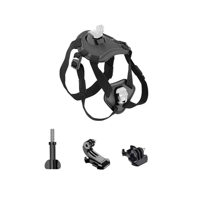 Sheingka Adjustable Sports Camera Chest Strap – Dog Harness Holder for GoPro Hero 4–12