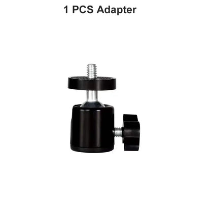Triple Suction Cup Mount with 1/4'' Thread Adapter for GoPro Hero 13/12/11/10/9/8, DJI Osmo Action 5/4/3, Insta360, SJCAM