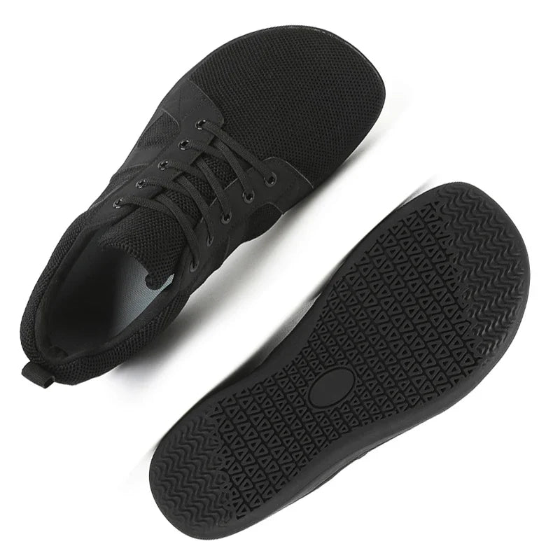Men's Minimalist Barefoot Sneakers - Unisex Zero Drop Wide Sole Casual Shoes For Natural Comfort & Relaxation