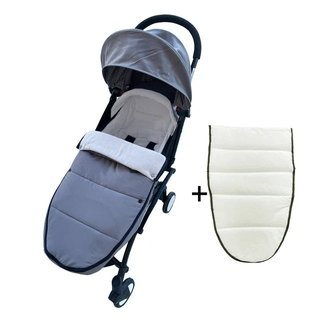 Universal Stroller Footmuff – Windproof, Waterproof & Thermal Warm, Compatible with YOYO & Bugaboo Strollers