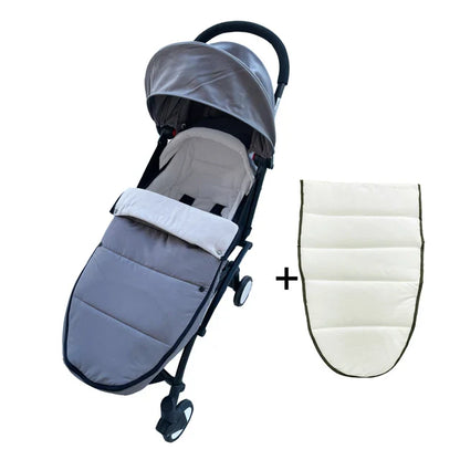 Universal Stroller Footmuff – Windproof, Waterproof & Thermal Warm, Compatible with YOYO & Bugaboo Strollers