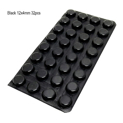 18–100PCS Self-Adhesive Silicone Door Stops – Cabinet Bumpers & Rubber Cushion Pads for Furniture Protection