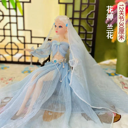 Ancient Dress Imperial Concubine Doll – Jointed Princess Fairy Suit with Clothes