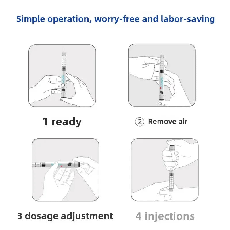 Adjustable Dosage Disposable Injection Pen — Auxin & Insulin Delivery Device