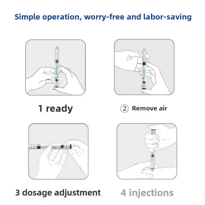 Adjustable Dosage Disposable Injection Pen — Auxin & Insulin Delivery Device