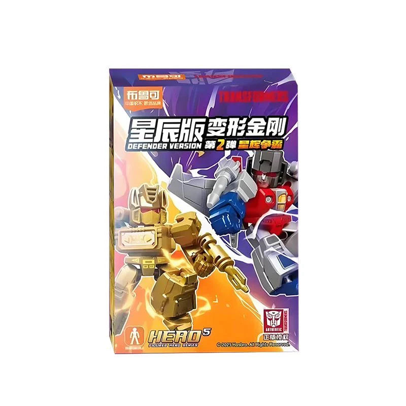 Original Blokees DIY Transformation Building Blocks – Optimus Prime, Megatron & Bumblebee Movable Figures Blind Box Kids Toy Collection
