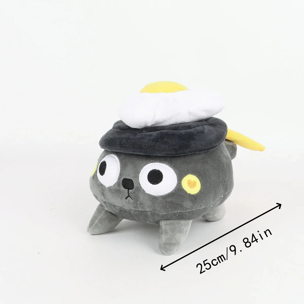 Kawaii Dandy's World Plush Toys – Twisted Eggson Painted Pattern Game Peripheral for Kids, Birthday & Xmas Gift