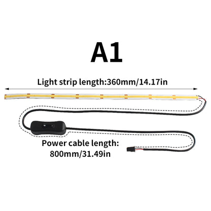 LED Light Strip for Bambu Lab A1/A1 Mini - Super Bright Ra95 24V Fill Light - Essential 3D Printer Accessories