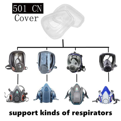 501 Filter Holder Cartridge Retainer Cover – Compatible with 3M 6200, 6800, 7502 & 9000 Series Respirators for Paint Spraying & Gas Masks